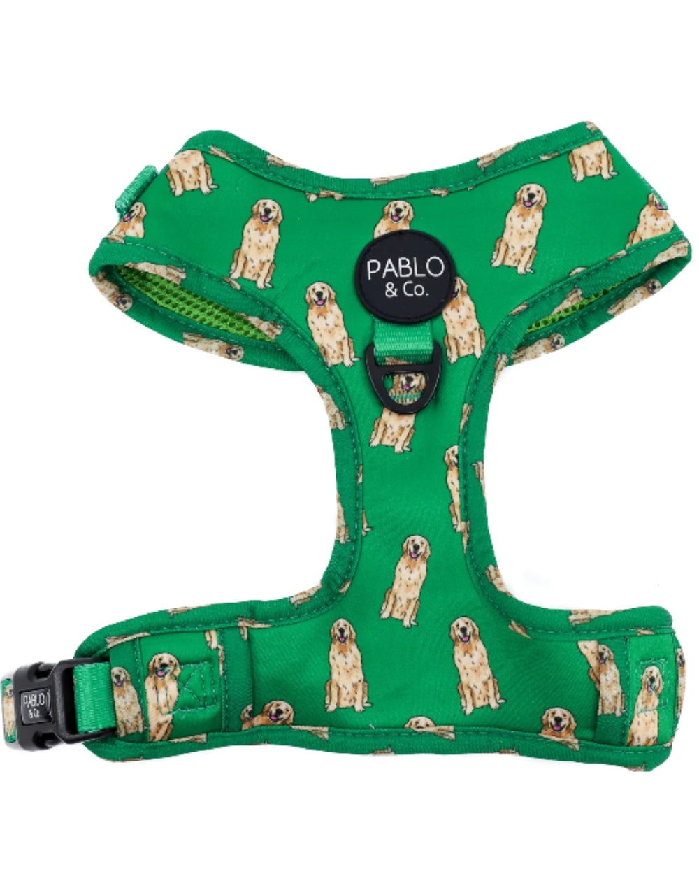 Pablo and Co Golden Retriever Adjustable Dog Harness