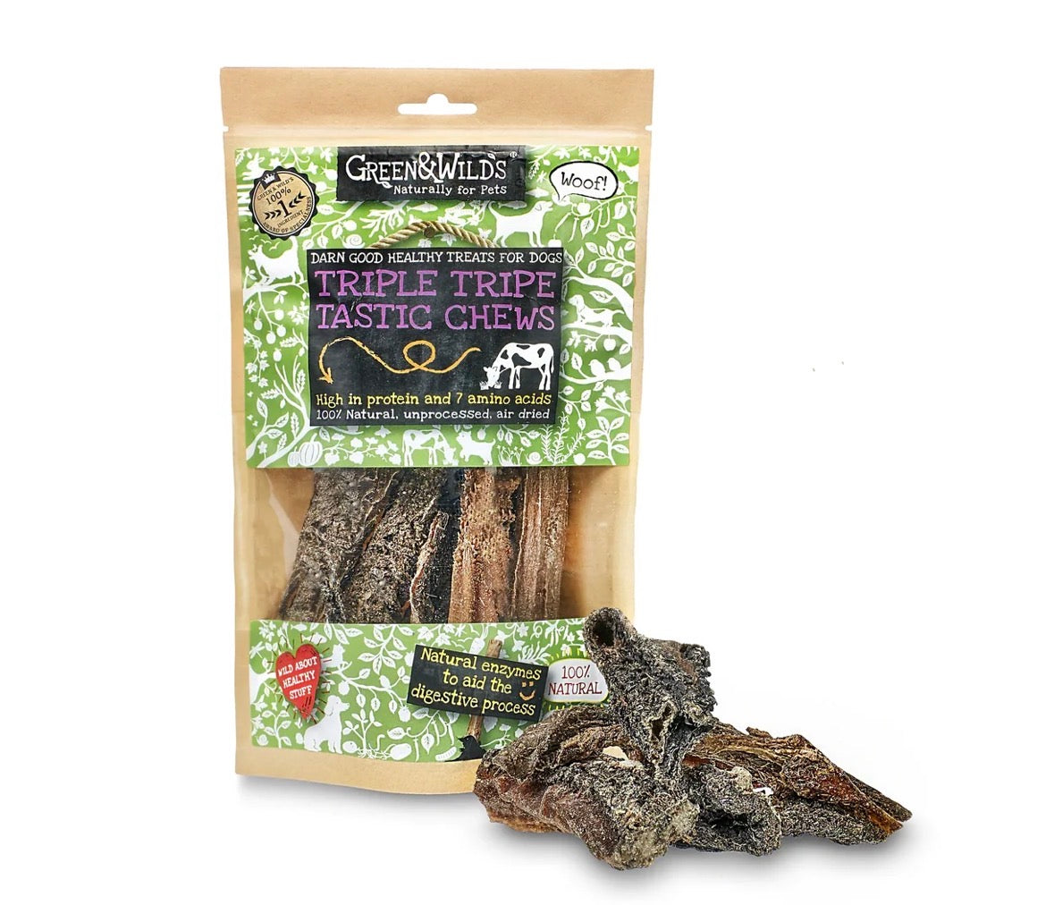 Green & Wilds Triple Tripe Tastic Chews