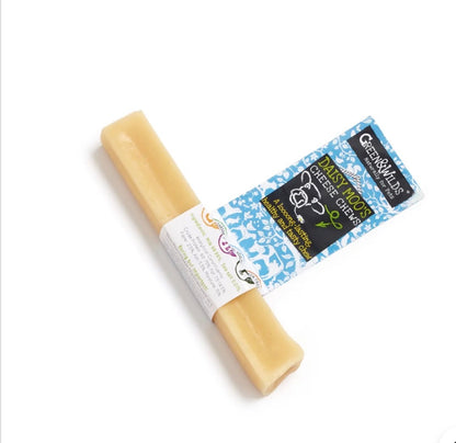 Daisy Moo's Cheese Chew, extra small, medium, large, extra large