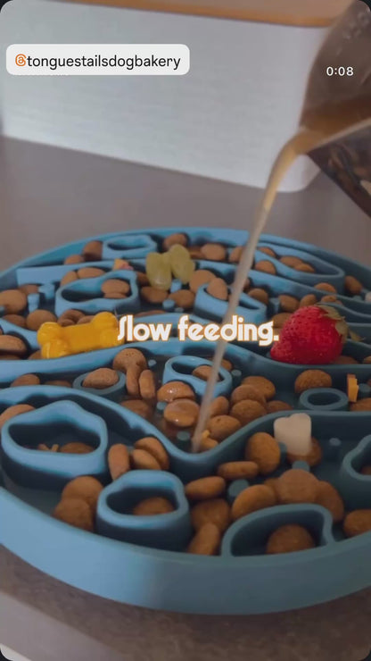 MARS 2-IN-1 SLOW FEEDER & LICK MAT