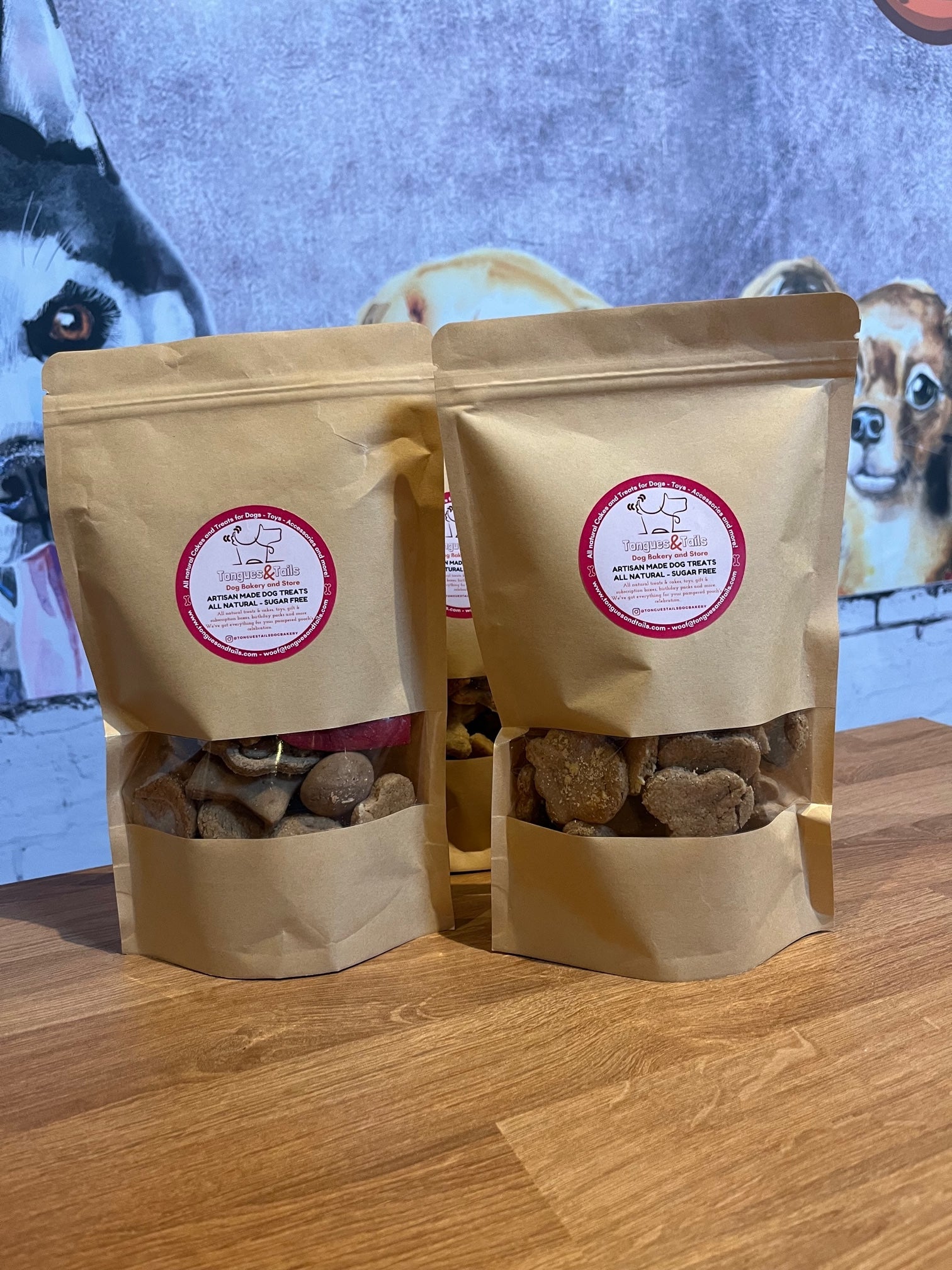 Tongues and Tails Baked Dog Treats