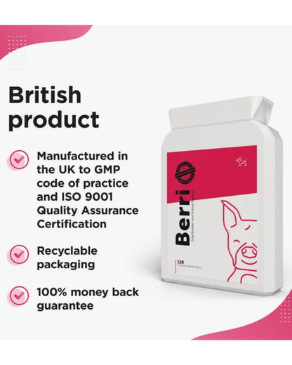 BERRI – Bladder & Kidney Cranberry Support for Dogs