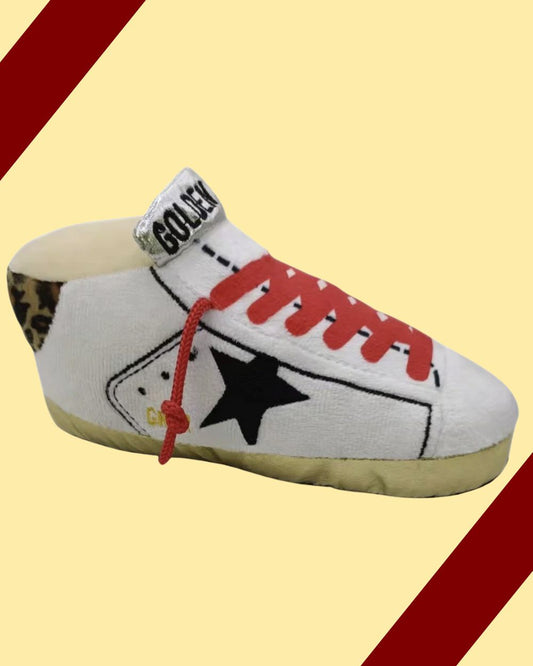 Golden Pooch - Red Squeaker Dog Toy