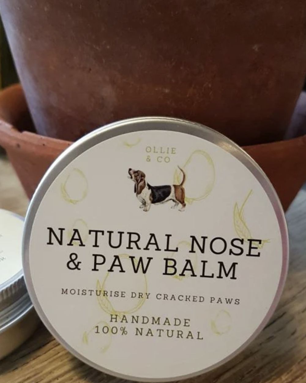 Natural Dog Paw & Nose Balm | Soften and Moisturise Dry Paws | Handmade
